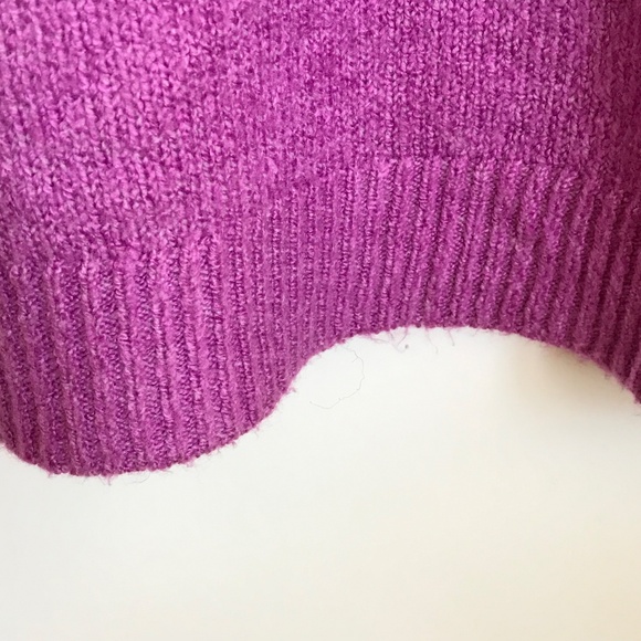 AVA & VIV Crew Neck Sweater Long Sleeve Purple Pink Women’s Plus Size 2X - Picture 4 of 13